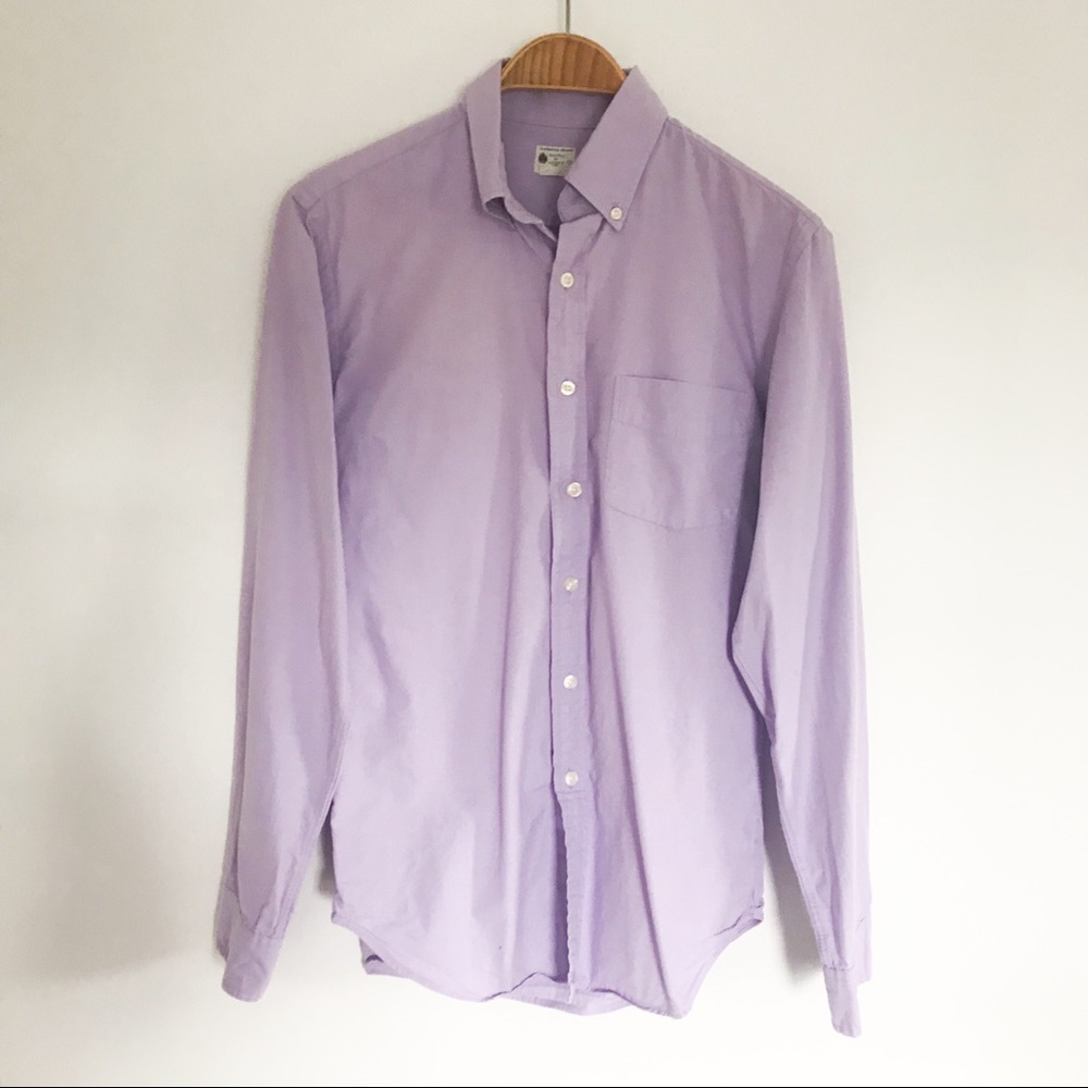 Jcrew Factory Purple Button Down Shirt Size Small
